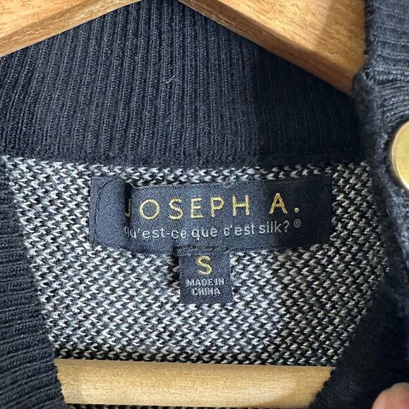 Joseph A Womens size Small Mock Neck Tunic Dolman Sleeve Diamond Print Sweater - Picture 7 of 9